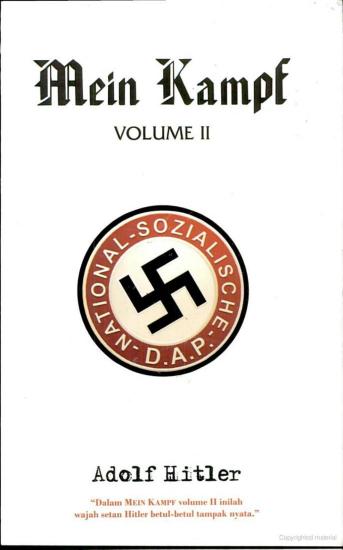 Mein Kampf Volume 2: The National Socialist Movement (1926)